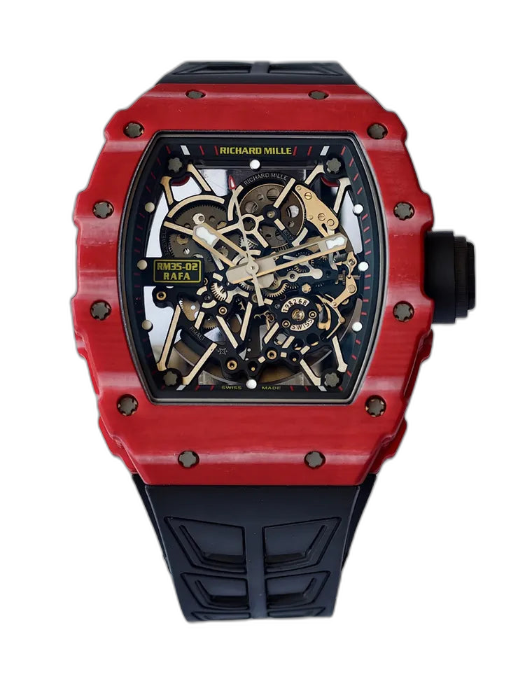UMI Richard Mille RM 35-02 Rafael Nadal Red Quartz TPT Super Clone