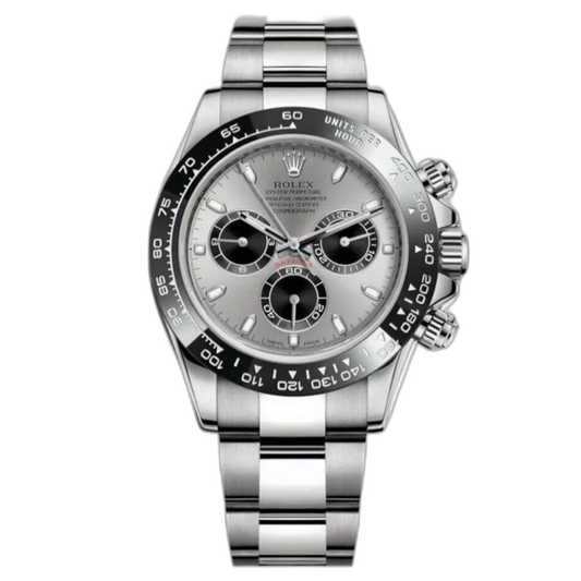 Rolex Daytona Gray Dial 43 mm Metal Bracelet Men's Watch