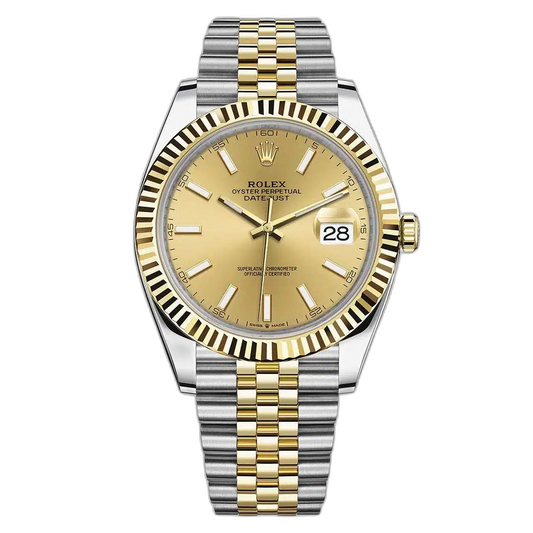 Rolex Datejust 41 mm Metal Bracelet Men's Watch