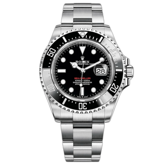 Rolex Sea-Dweller Black Dial 44 mm Metal Bracelet Men's Watch