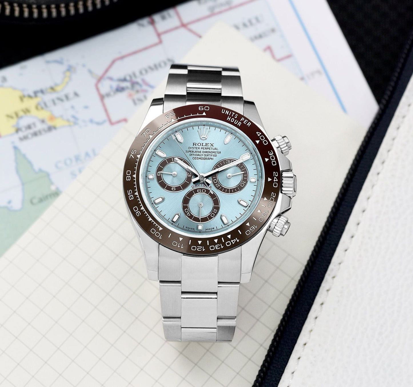 Rolex Daytona Metal Bracelet Men's Watch (Ref. 102)