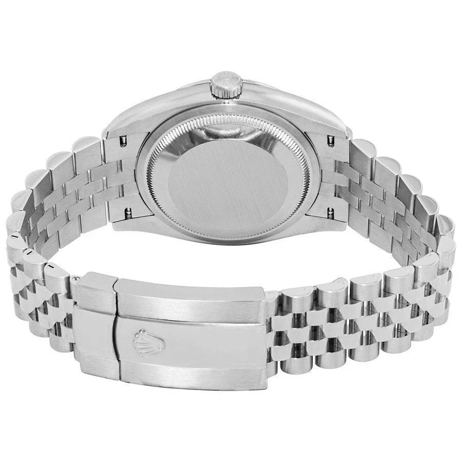 Rolex Datejust White Dial 41 mm Metal Bracelet Men's Watch (Ref. 078)
