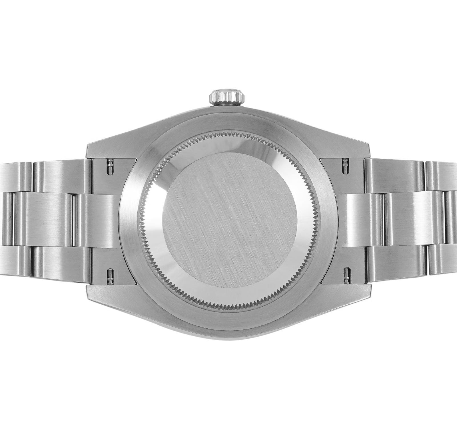 Rolex Perpetual Green Dial 41 mm Metal Bracelet Men's Watch