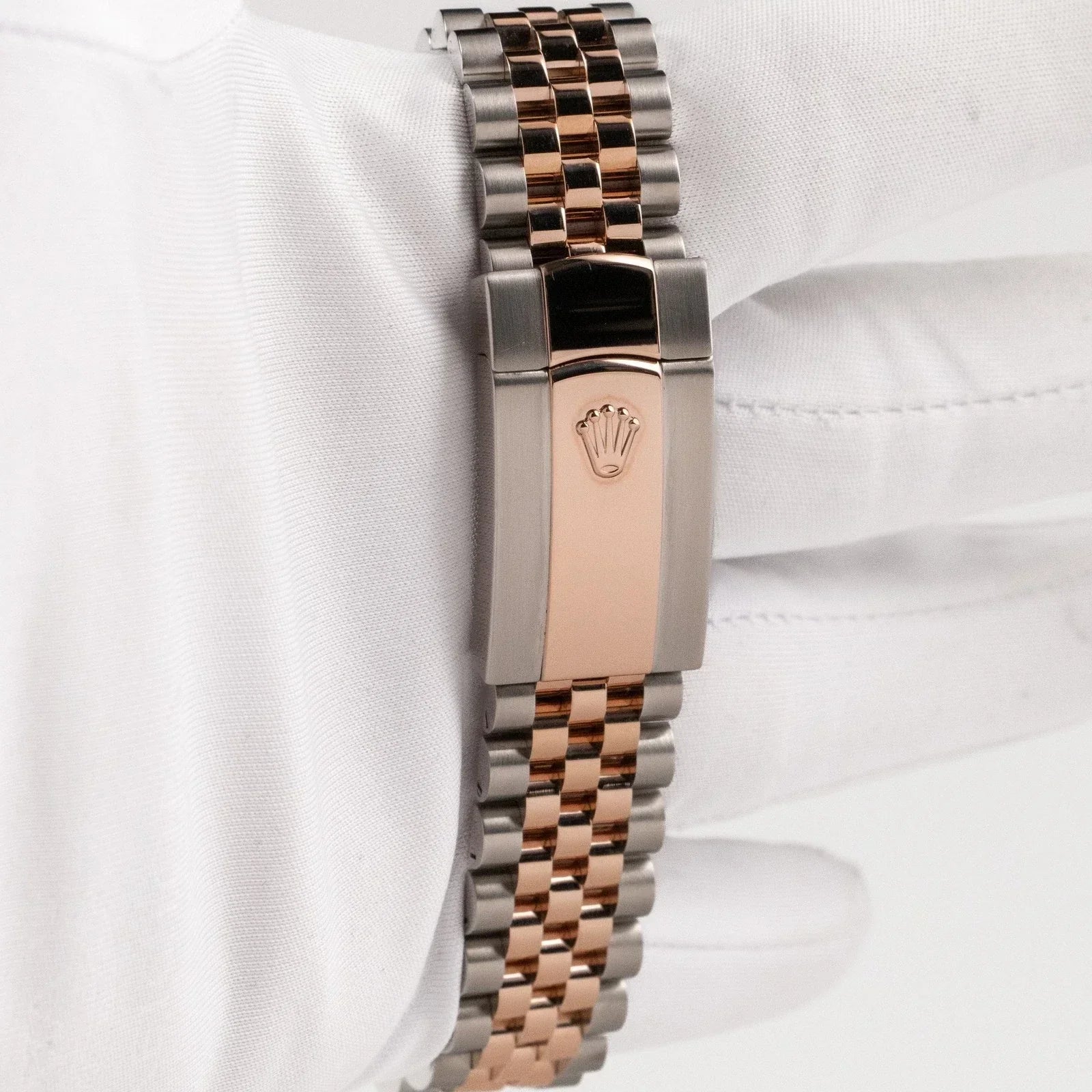 Rolex Datejust Brown Dial 41 mm Metal Bracelet Men's Watch