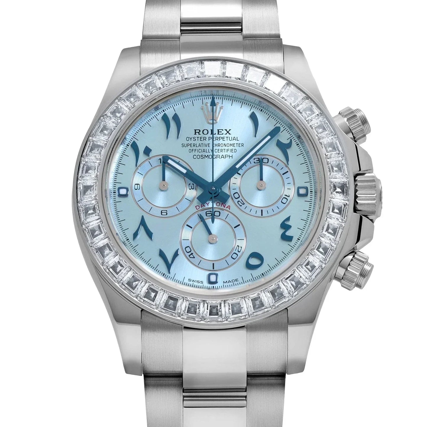 Rolex Daytona Metal Bracelet Men's Watch (Ref. 024)