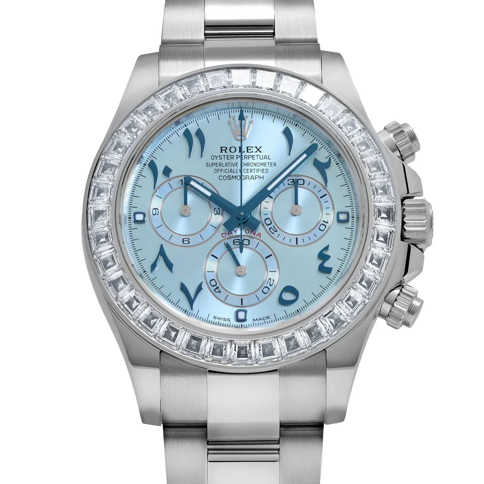Rolex Daytona Metal Bracelet Men's Watch (Ref. 024)