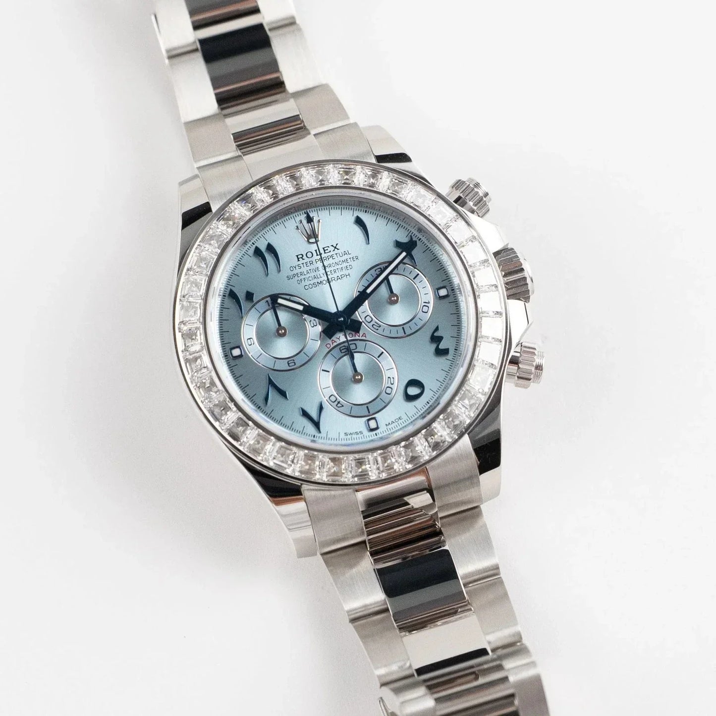 Rolex Daytona Metal Bracelet Men's Watch (Ref. 024)