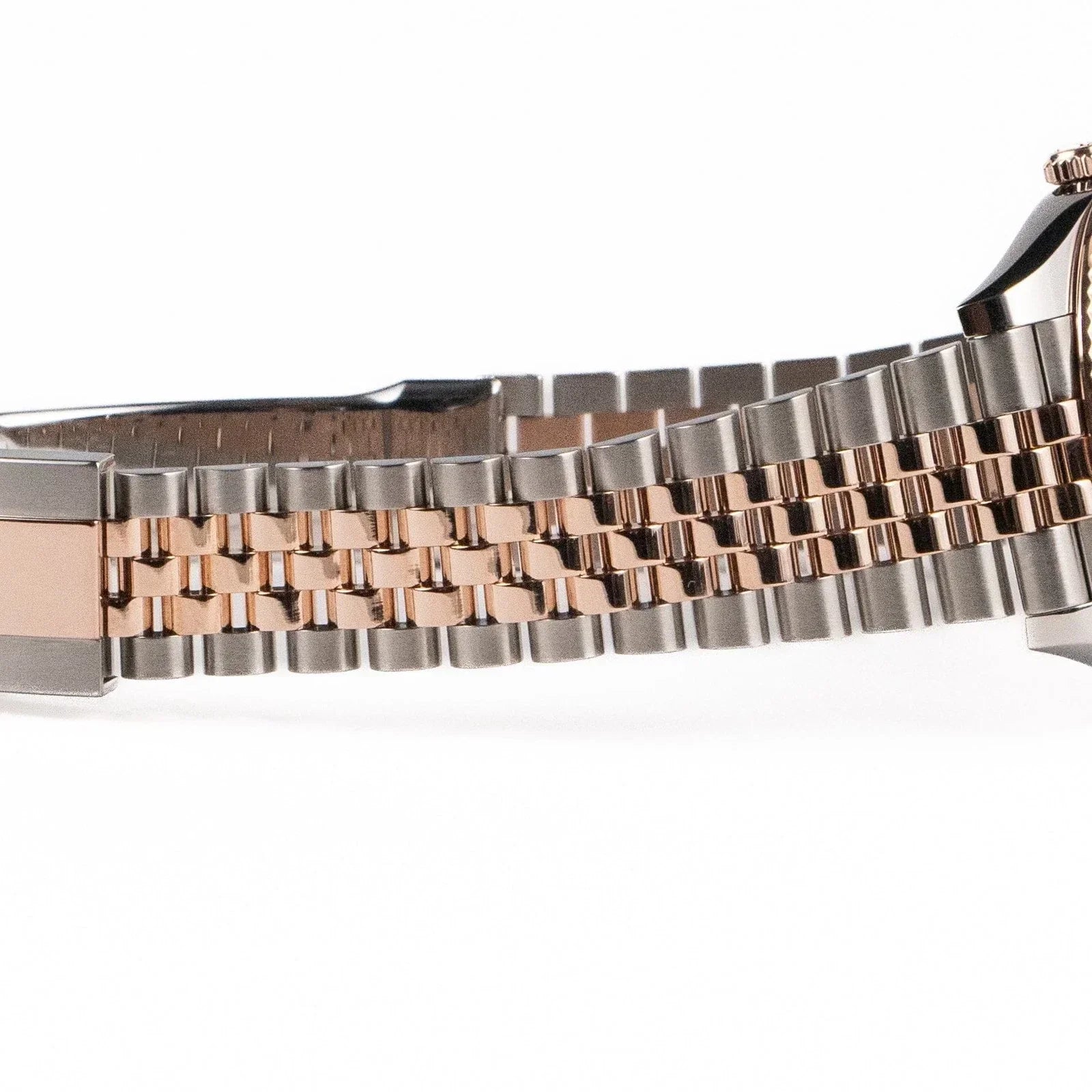Rolex Datejust Brown Dial 41 mm Metal Bracelet Men's Watch