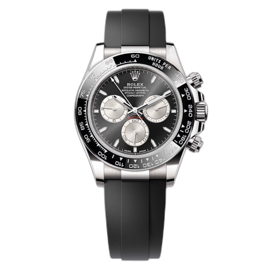 Rolex Daytona Rubber Black Dial Men's Watch