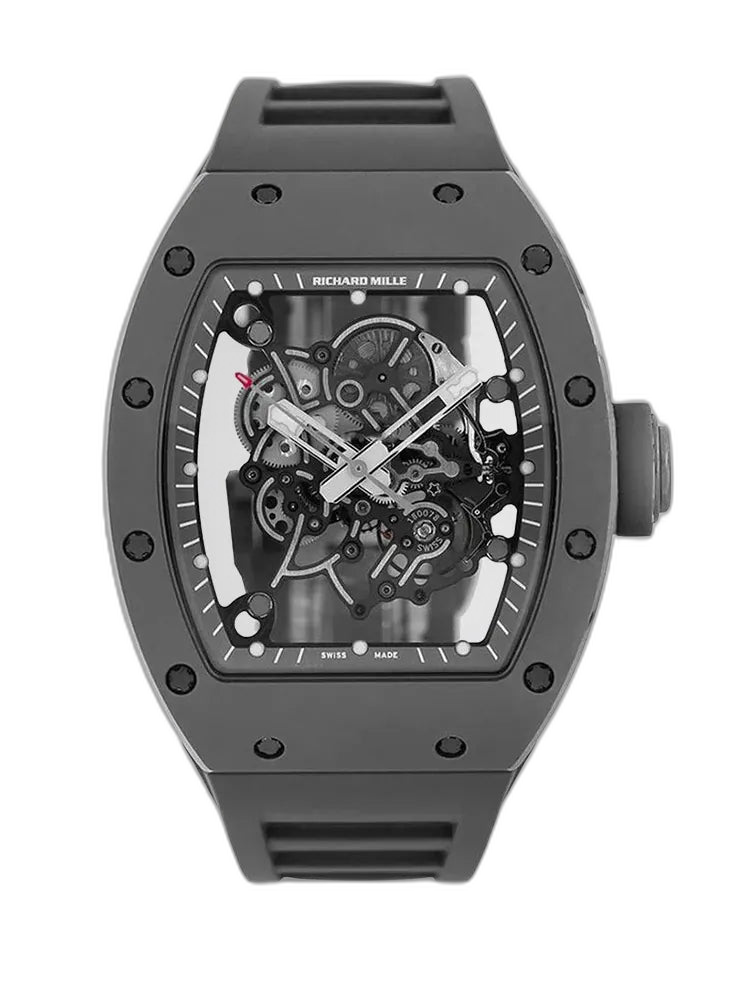 Replica Richard Mille RM 055 Bubba Watson Super Clone Watch – Titanium Full Grey Edition