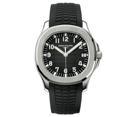 Patek Philippe Aquanaut Black Dial 41 mm Rubber Strap Men's Watch