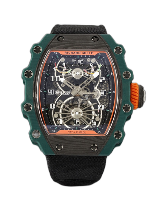 Swiss Made RICHARD MILLE RM 21-02 Replica Tourbillon Aerodyne Best Quality with Skeleton Dial