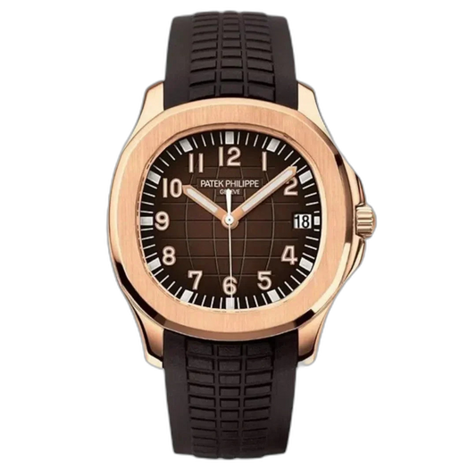 Patek Philippe Aquanaut Brown Dial 41 mm Rubber Strap Men's Watch