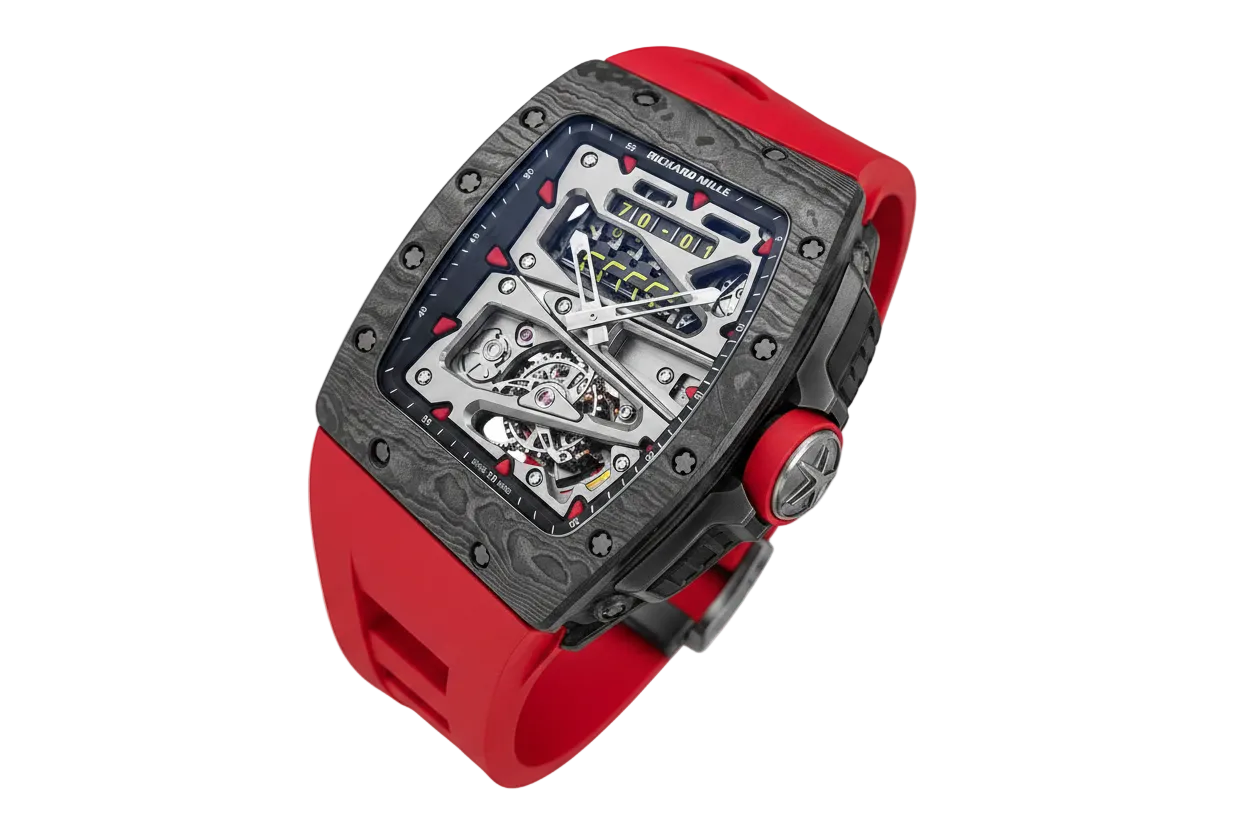 RM 70-01 Alain Prost Tourbillon Replica - Carbon TPT Super Clone Richard Mille Watch